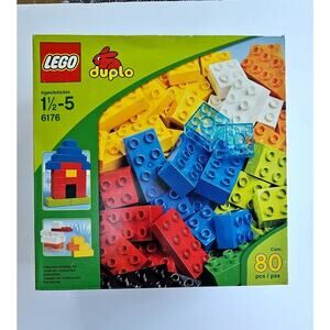 Lego 80 Pc. Age 1.5-5 New in Box,  6176, Building blocks, Kids toy